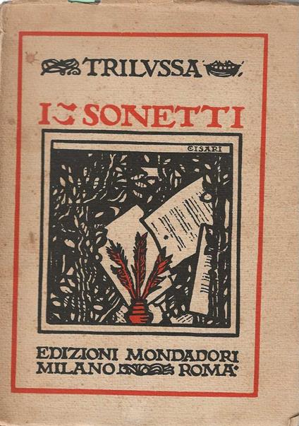 I Sonetti - Trilussa - copertina