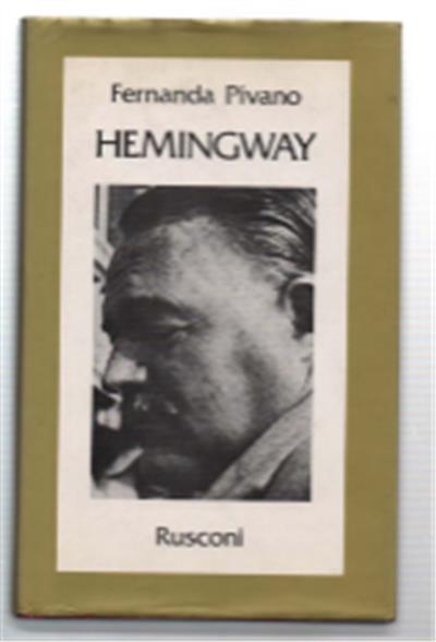 Hemingway - Fernanda Pivano - copertina