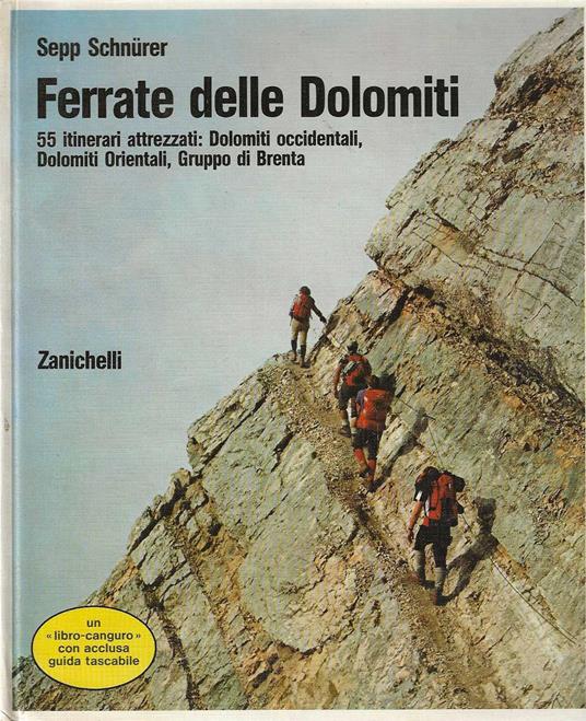 Ferrate delle Dolomiti - Sepp Schnürer - copertina