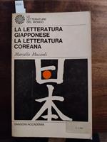 letteratura giapponese. La letteratura coreana