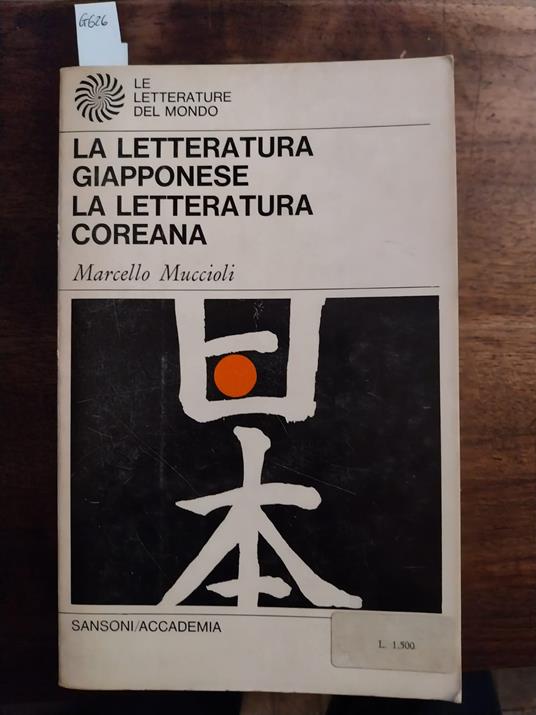 letteratura giapponese. La letteratura coreana - Marcello Muccioli - copertina