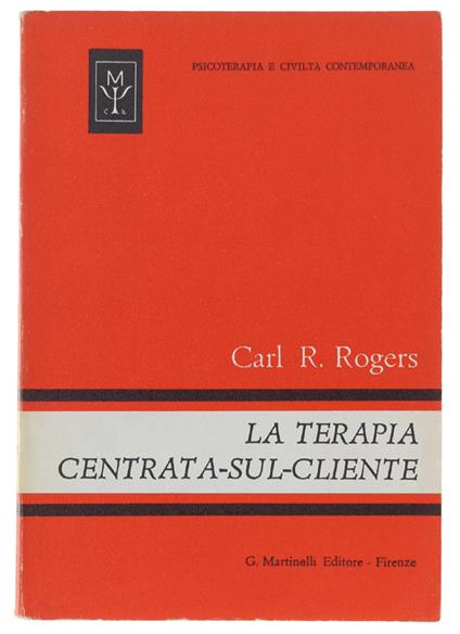 Terapia Centrata-Sul-Cliente. Teoria E Ricerca - Carl R. Rogers - copertina