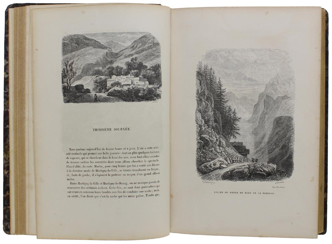 Nouveaux Voyages En Zigzag À La Grande Chartreuse, Autour Du Mont Blanc, Dans Les Vallées D'Herenz, De Zermatt, Au Grimsel, À Genes Et À La Corniche