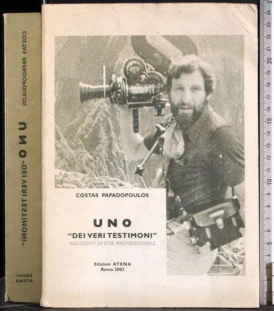 . "Dei veri testimoni". Racconti di vita professionale - A. Papadopoulo - copertina
