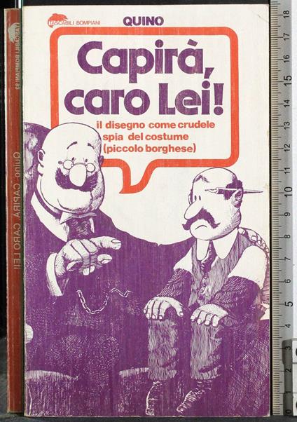 Capirà, caro lei! - Quino - copertina