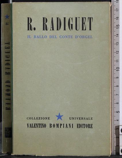 Il ballo del conte d'orgel - Raymond Radiguet - copertina