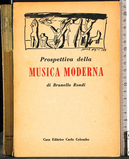 Prospettiva della musica moderna - Brunello Rondi - copertina