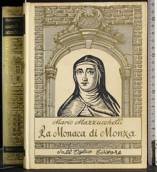 monaca di Monza - Mario Mazzucchelli - copertina