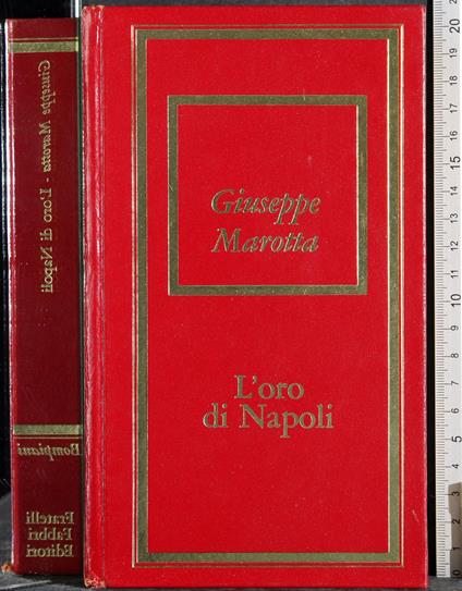 L' oro di napoli - Giuseppe Marotta - copertina