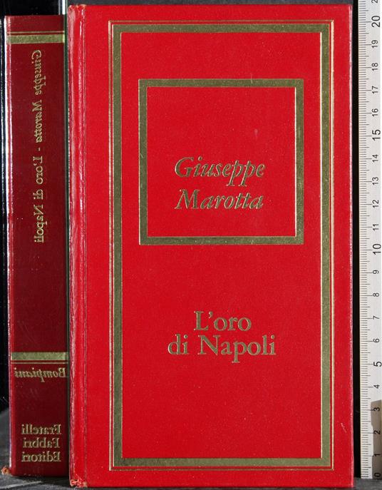 L' oro di napoli - Giuseppe Marotta - copertina