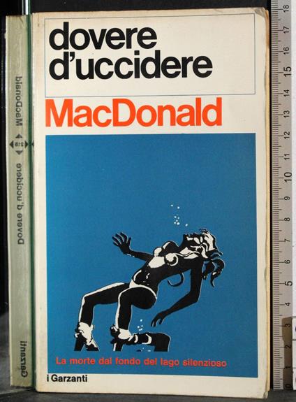 Dovere d'uccidere - John D. MacDonald - copertina