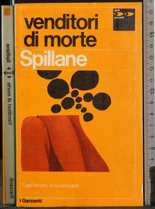 Venditori di morte - Mickey Spillane - copertina
