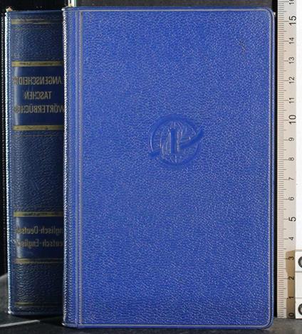 Pocket Dictionary. First Part. English German - copertina