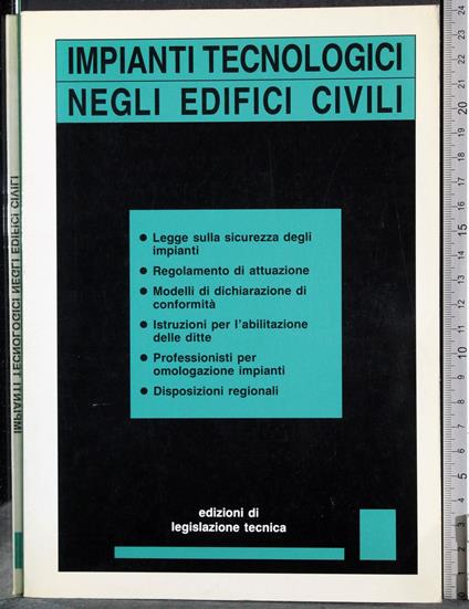 Impianti tecnologici negli edifici civili - copertina
