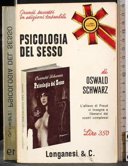 Psicologia del sesso - Oswald Schwarz - copertina