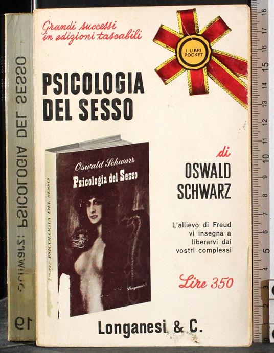 Psicologia del sesso - Oswald Schwarz - copertina