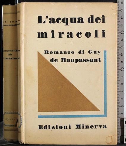 L' acqua fa miracoli - Guy de Maupassant - copertina