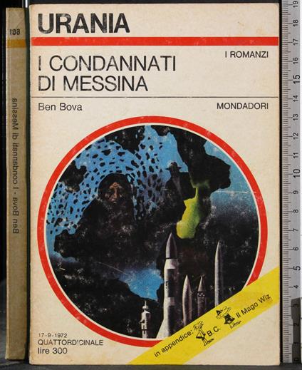 I condannati di Messina - Ben Bova - copertina