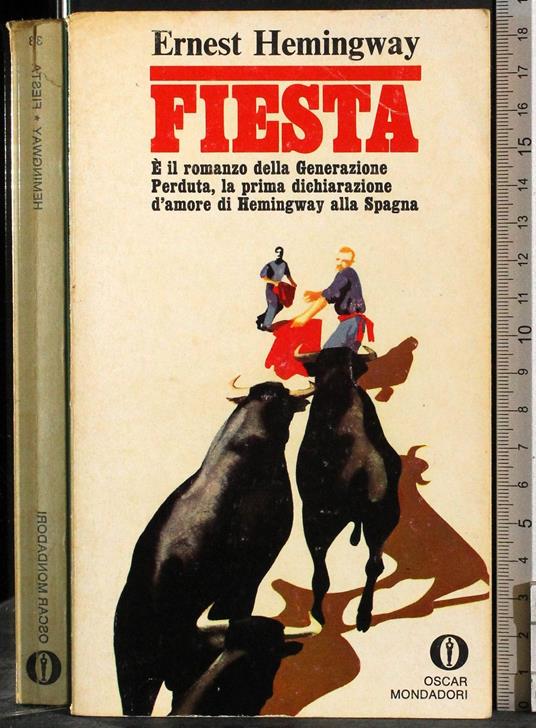 Fiesta - Ernest Hemingway - copertina
