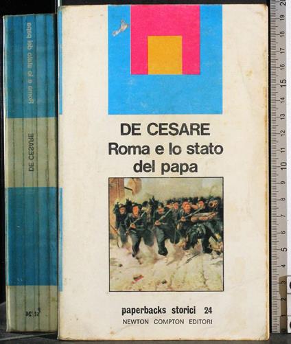 Roma e lo stato del papa - Cesare Dei - copertina