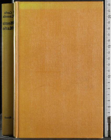 Monte Mario - Carlo Cassola - copertina