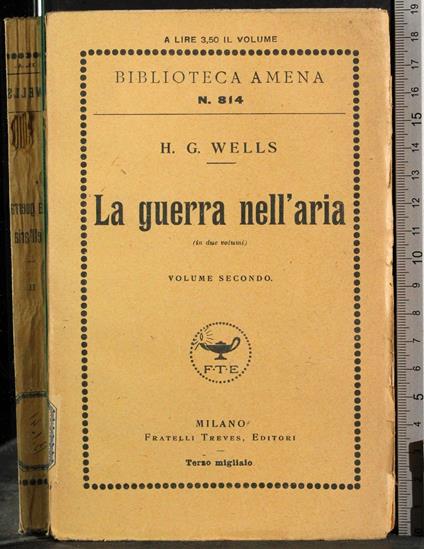 guerra nell'aria. Vol 2 - David Wells - copertina