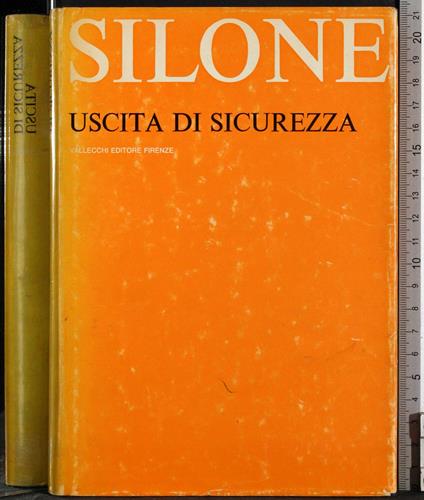 Uscita di sicurezza - Ignazio Silone - copertina