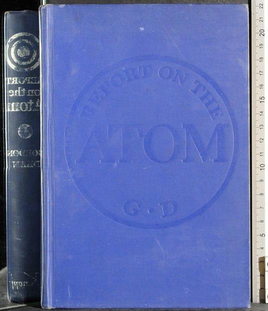 Report on the atom - Dan Gordon - copertina