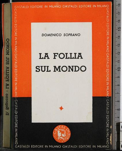 follia sul mondo - Domenico Orano - copertina