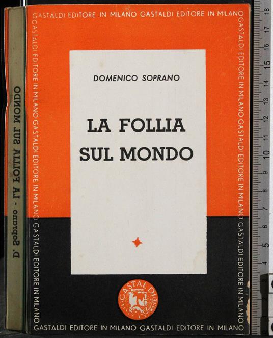 follia sul mondo - Domenico Orano - copertina