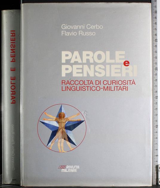 Parole e pensieri - copertina