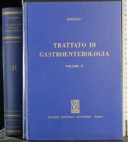 Trattato di Gastroenterologia. Vol 2 - copertina