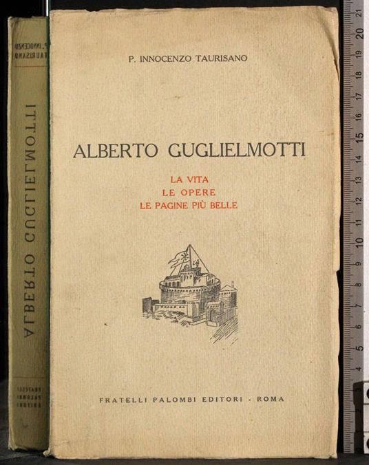 Alberto Guglielmotti - copertina