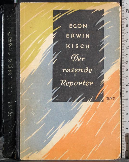 Der rasende reporter - copertina