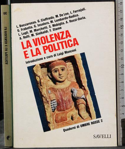 violenza e la politica - copertina