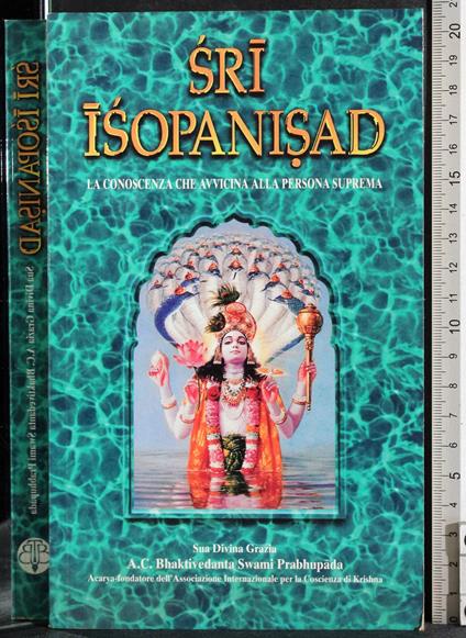 Sri Isopanisad - Swami Prabhupada Bhaktivedanta - copertina