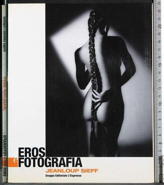 Eros e fotografia. Jeanloup Sieff - copertina