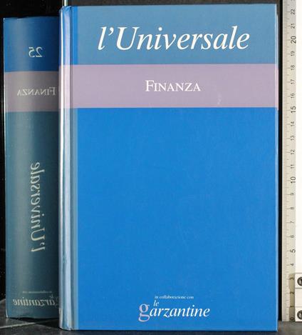 Le Garzantine. L'Universale. Finanza - copertina