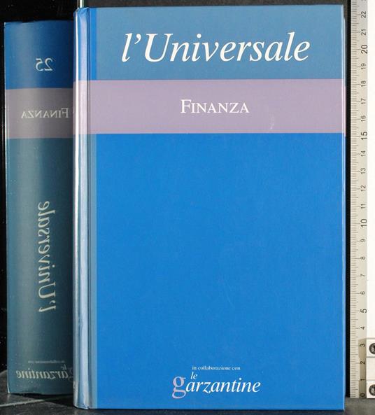 Le Garzantine. L'Universale. Finanza - copertina