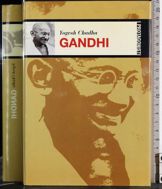 I protagonisti. Gandhi - Yogesh Chadha - copertina