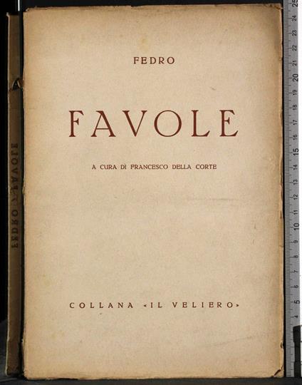 Favole - Fedro - copertina