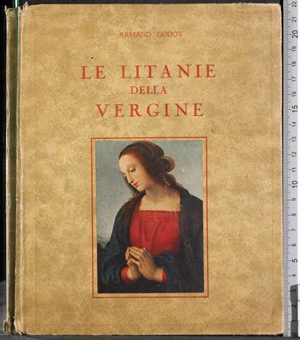 Le litanie della vergine - Armand Godoy - copertina