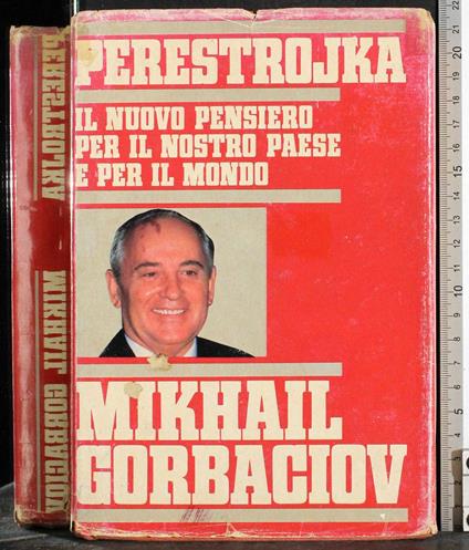 Perestrojka - Mihail S. Gorbacëv - copertina