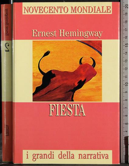 Fiesta - Ernest Hemingway - copertina