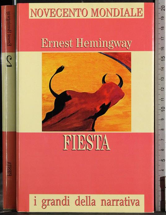 Fiesta - Ernest Hemingway - copertina