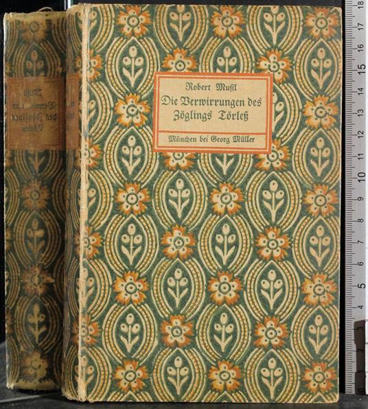 Die Verwirrungen des Zoglings Torleb - Robert Musil - copertina