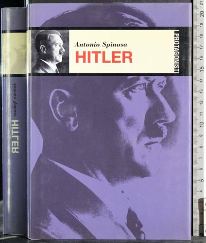 I protagonisti. Hitler - Antonio Spinosa - copertina