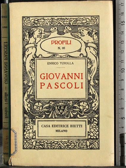 Giovanni Pascoli - Enrico Turolla - copertina