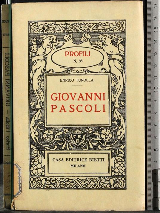 Giovanni Pascoli - Enrico Turolla - copertina