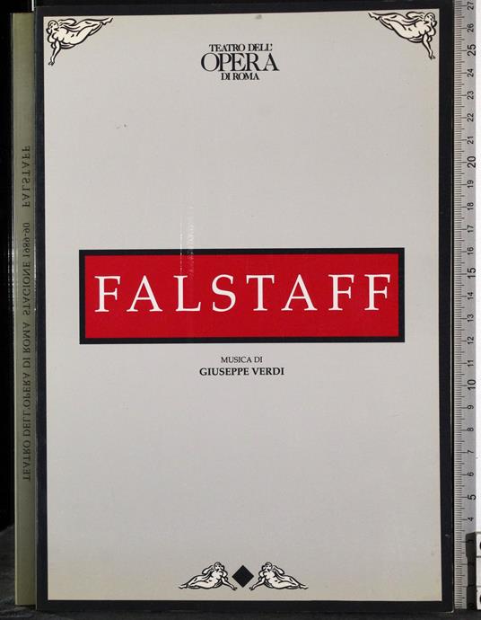 Falstaff - Giuseppe Verdi - copertina